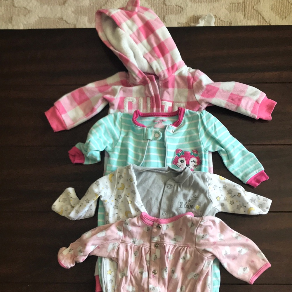 Baby footies bundle